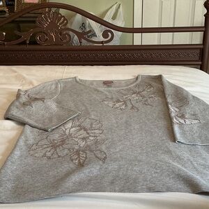 Chico's Light Brown Knit Top